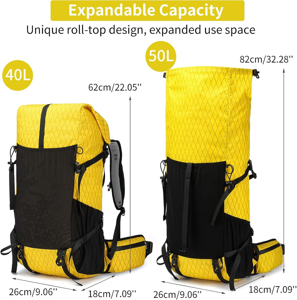 40L–50L Hiking Backpack