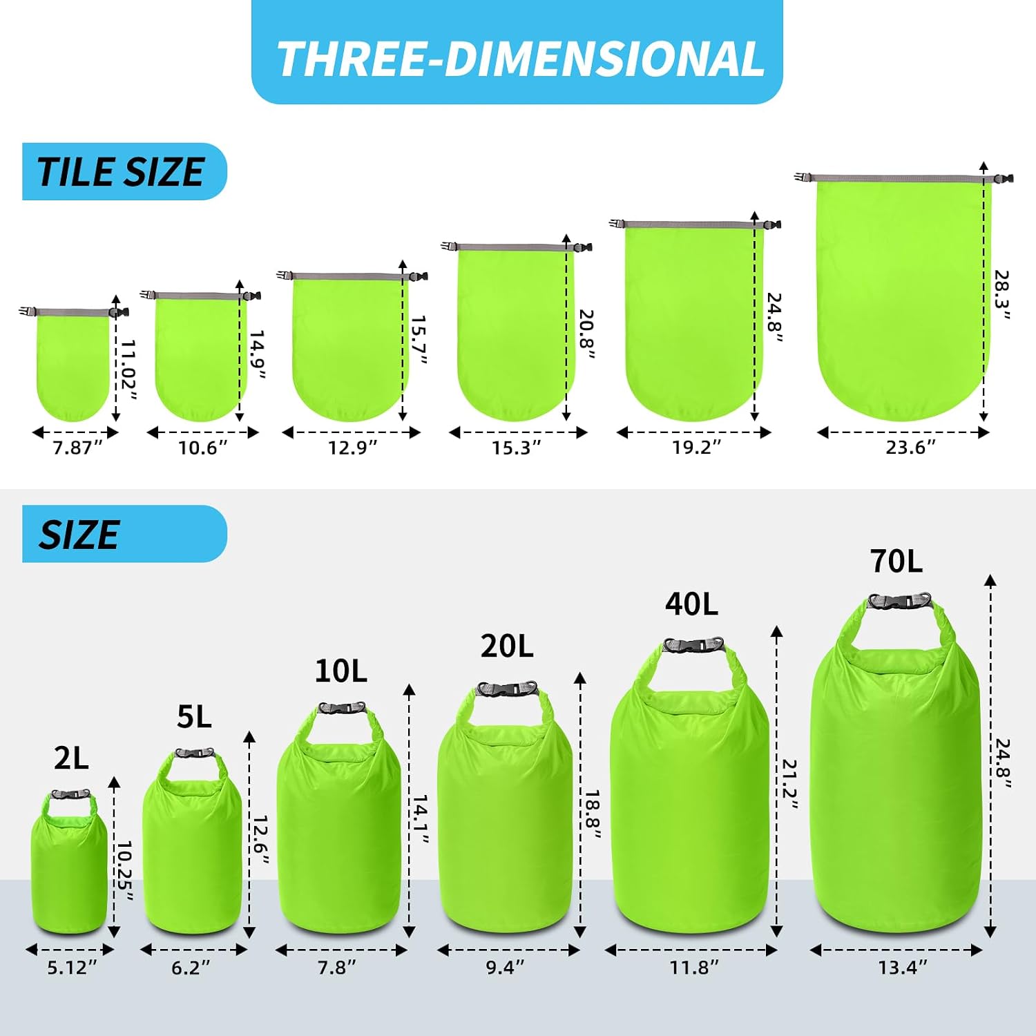 Waterproof Dry Bag Set
