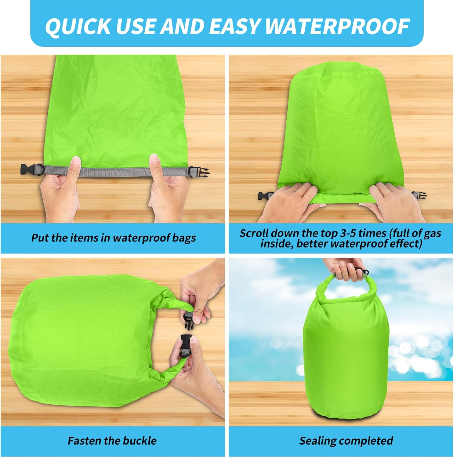 Waterproof Dry Bag Set