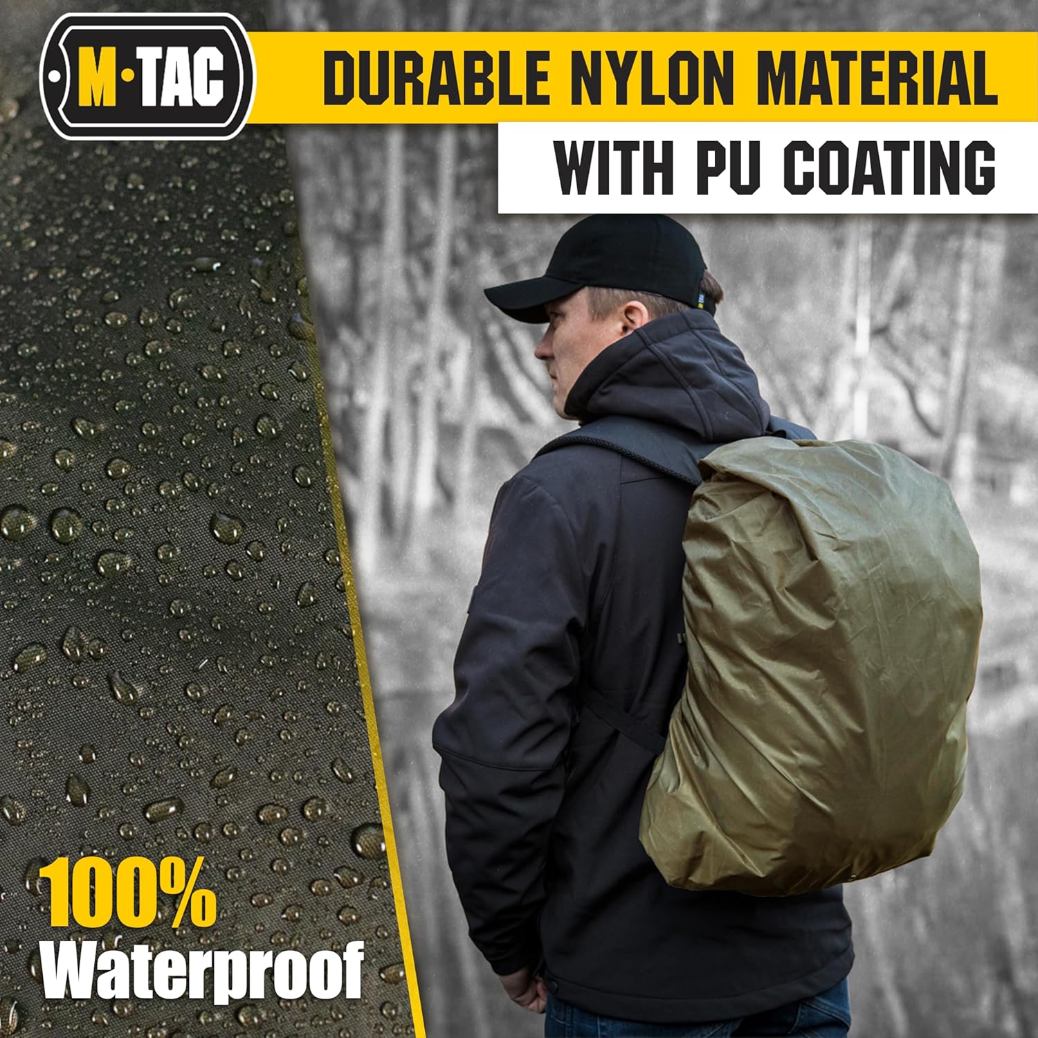 M-Tac Waterproof Backpack Rain Cover