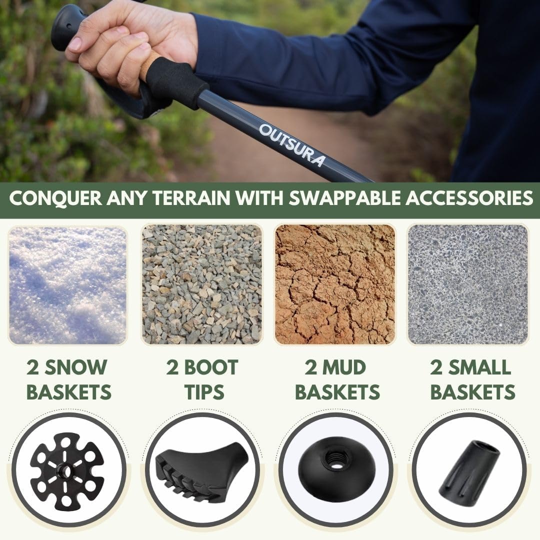 Outsura Trekking Poles