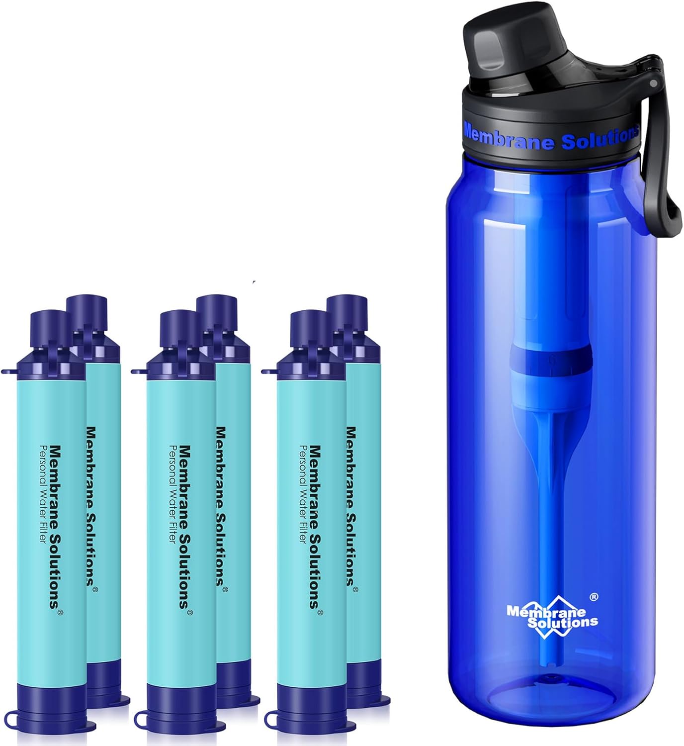 Membrane Solutions Filtered Water Bottle