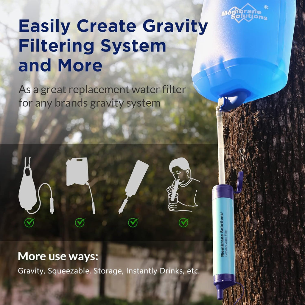 Membrane Solutions Filtered Water Bottle