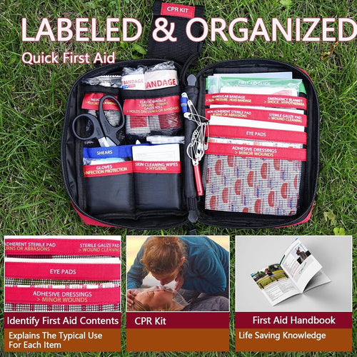Compact Emergency First Aid Kit