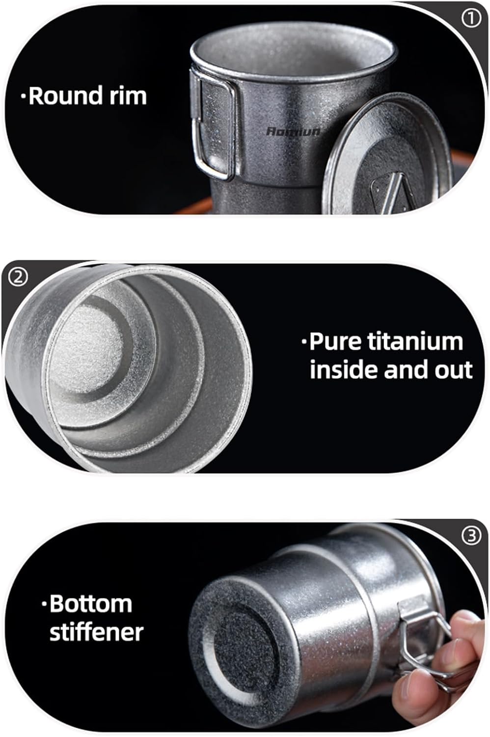 Titanium Camping Mug